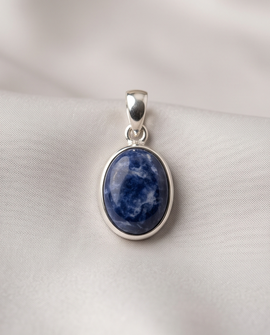 Ciondolo Sailor Mercury in Sodalite
