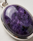 Ciondolo Sailor Saturn in Charoite