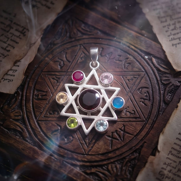 Ciondolo Esagramma delle 7 potenze Serenis