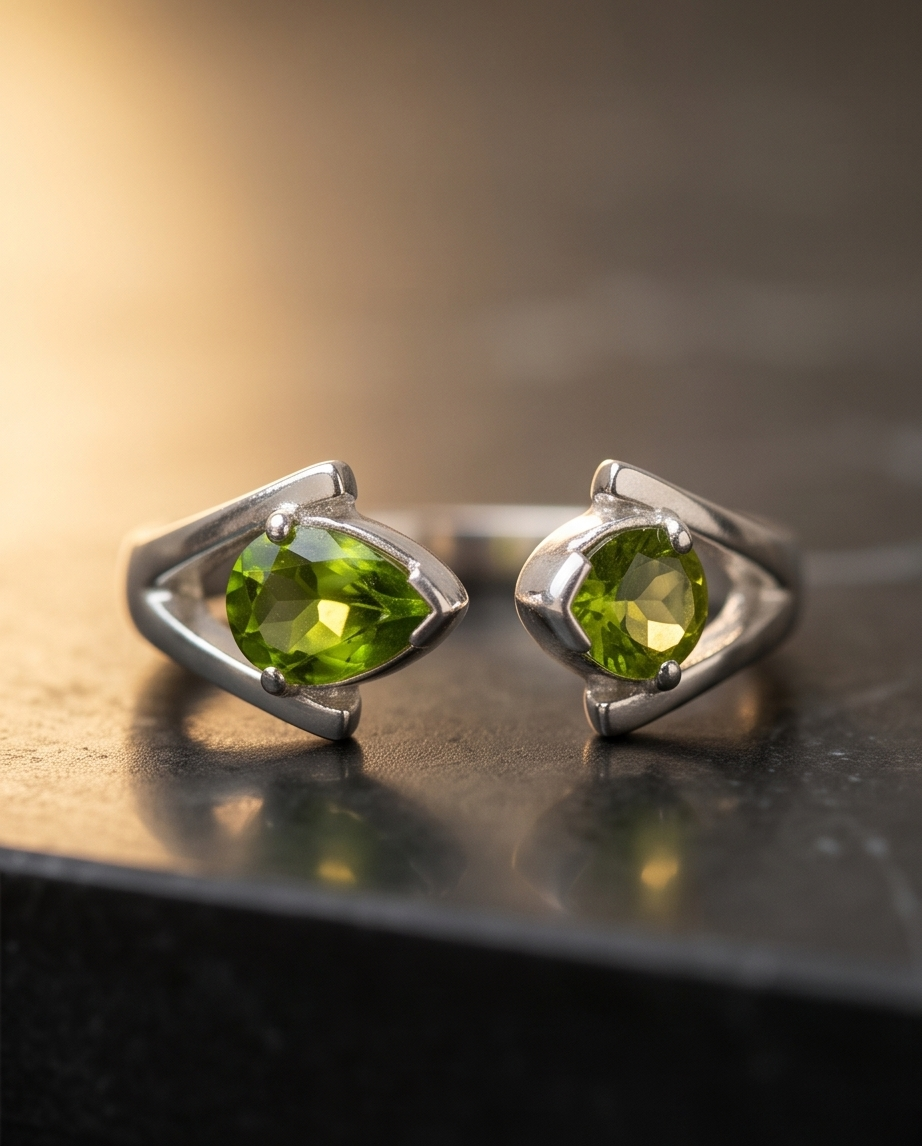 Anello Eleganza in Peridoto