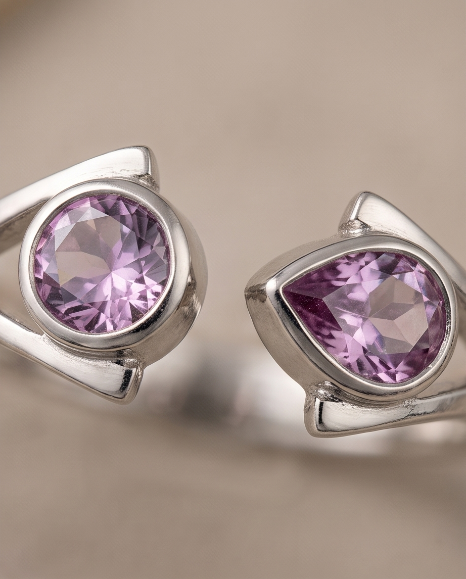 Anello Eleganza in Ametista