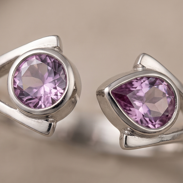 Anello Eleganza in Ametista