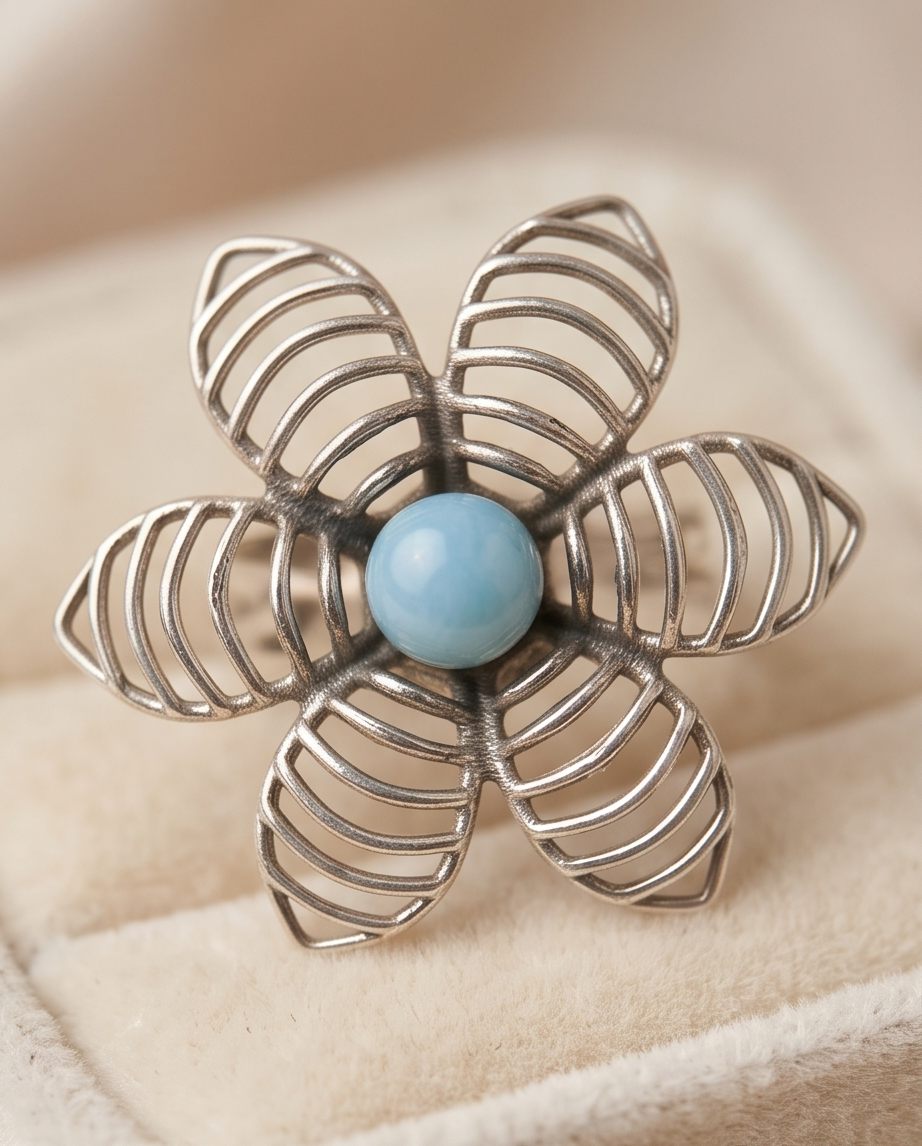 Anello del fiore del bosco elfico