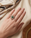 Anello del fiore del bosco elfico