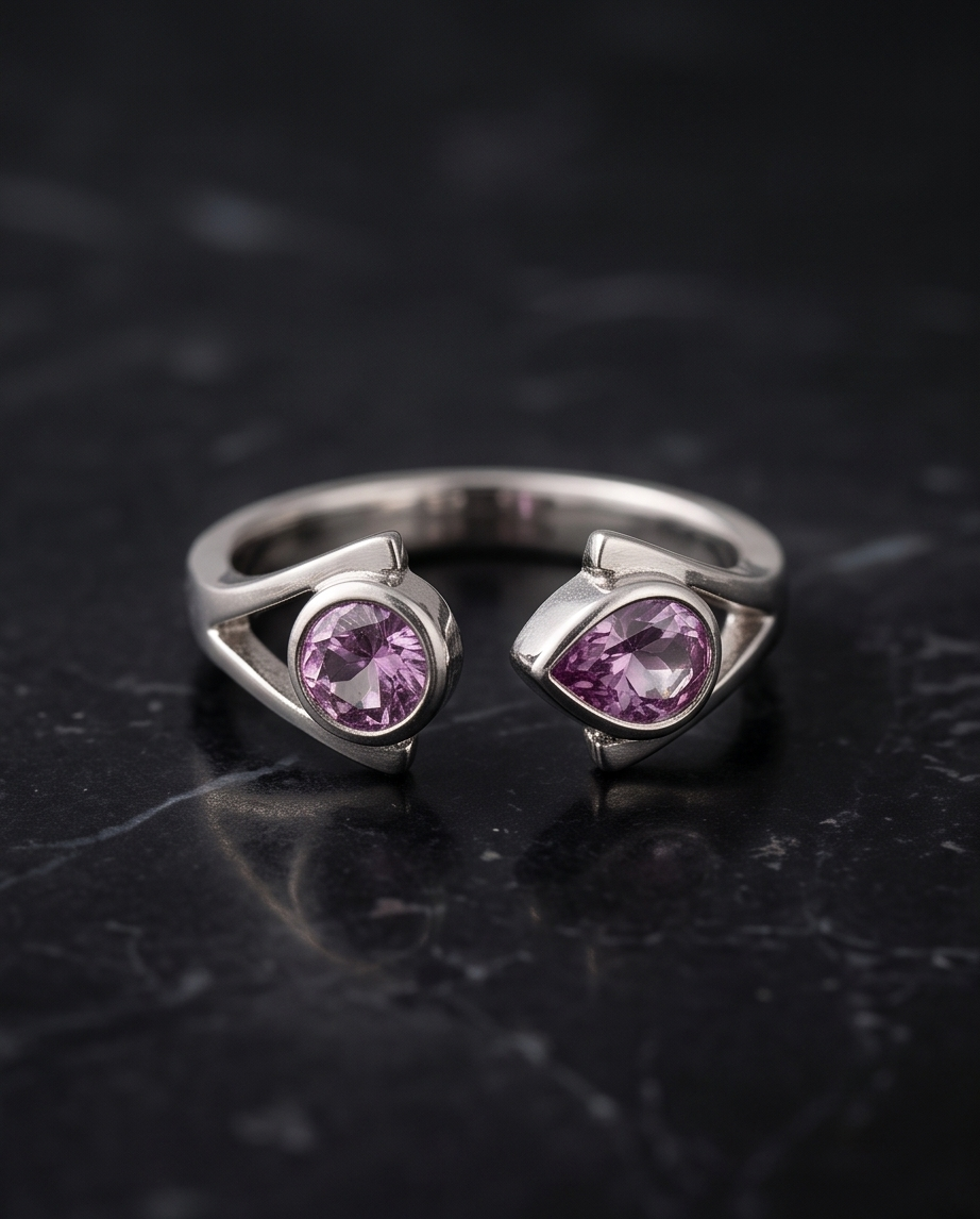 Anello Eleganza in Ametista