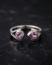Anello Eleganza in Ametista