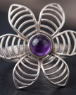 Anello del fiore del bosco elfico