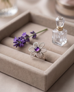 Anello del fiore del bosco elfico