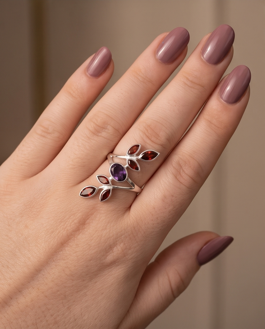 Anello della foglia della compagnia