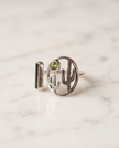 Anello Combo Peridoto e Tormalina