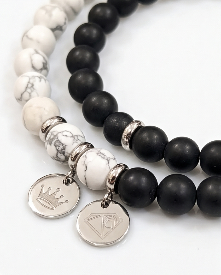 Bracciale della Coppia e dell'Amicizia ( il prezzo comprende due bracciali )
