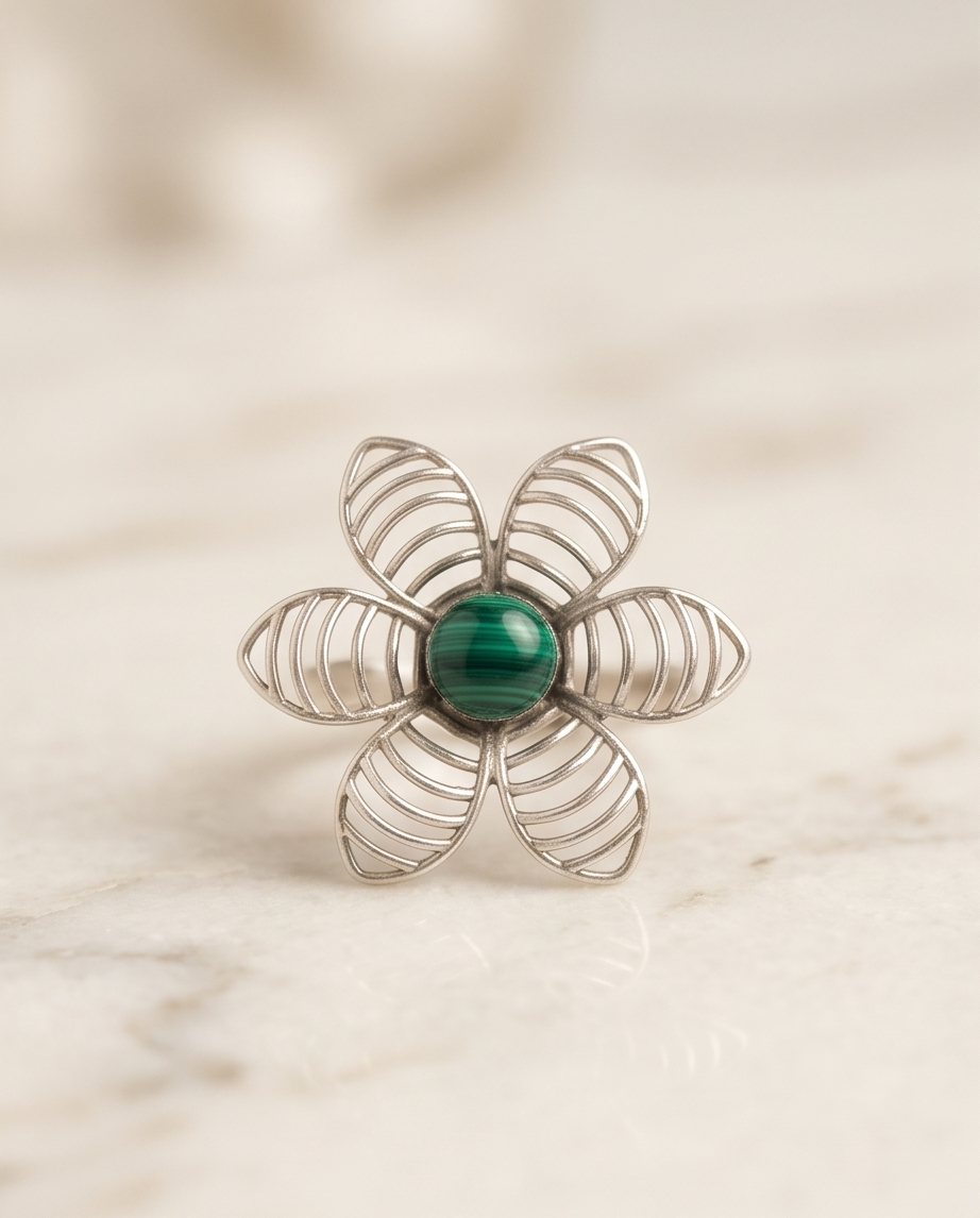 Anello del fiore del bosco elfico