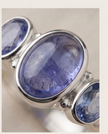Anello in Tanzanite