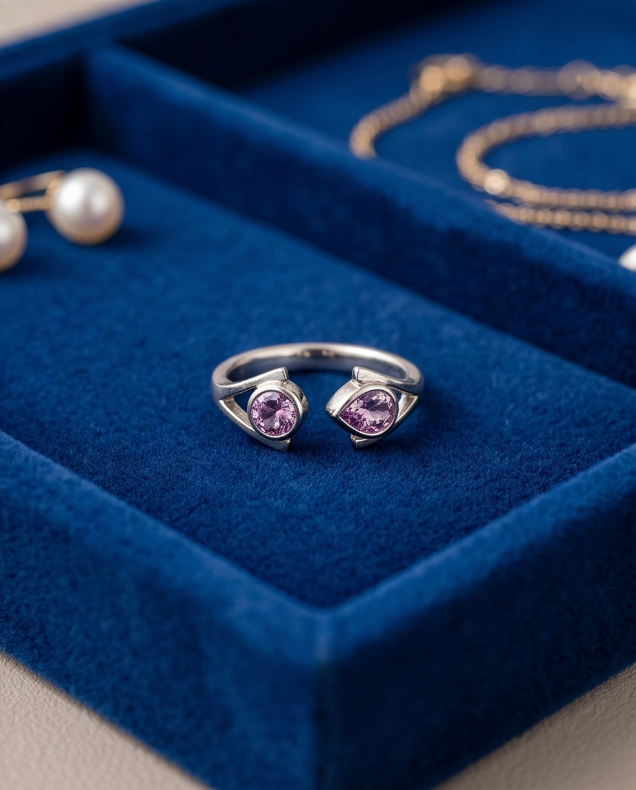 Anello Eleganza in Ametista