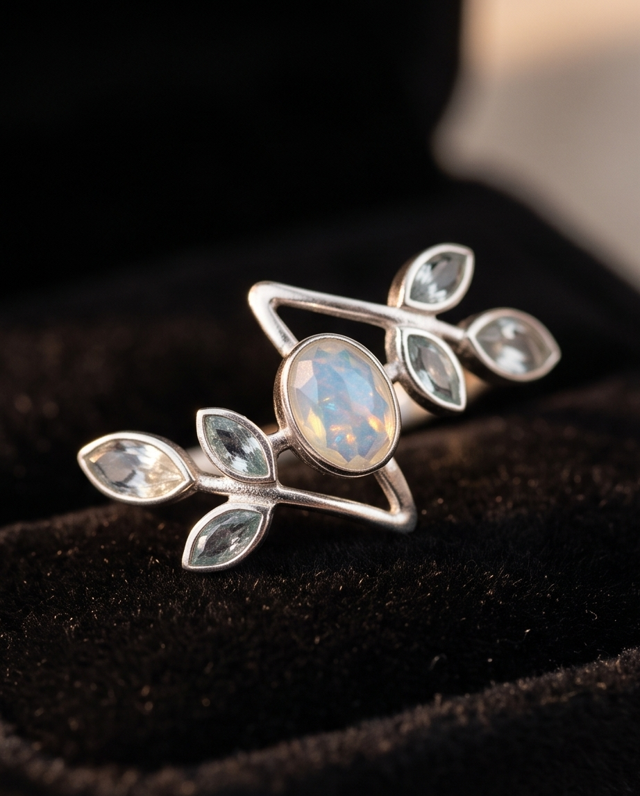 Anello della foglia della compagnia