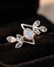 Anello della foglia della compagnia