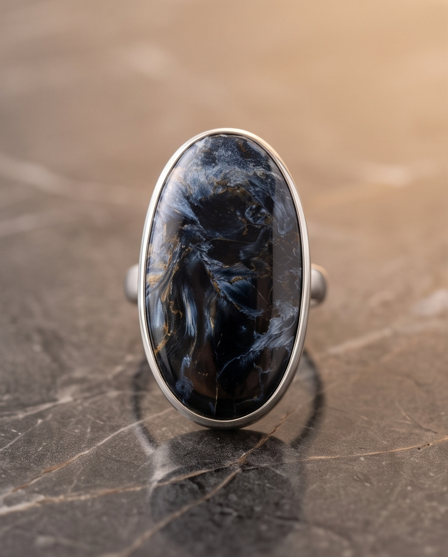 Anello regolabile in Pietersite