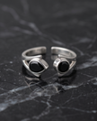Black Obsidian Elegance Ring