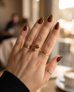 Circle Ring in Tiger's Eye
