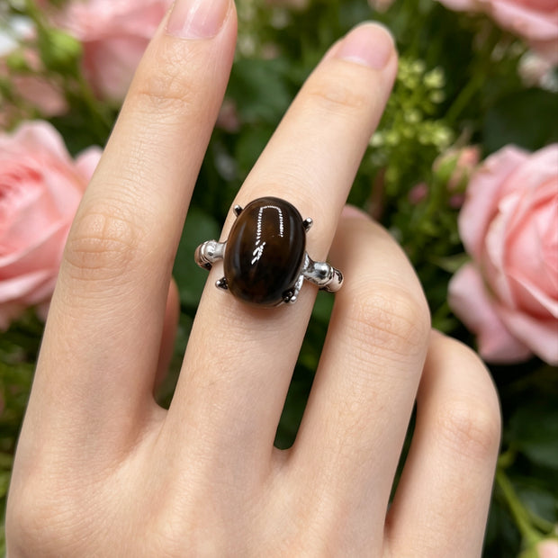 Anello con Occhio di tigre