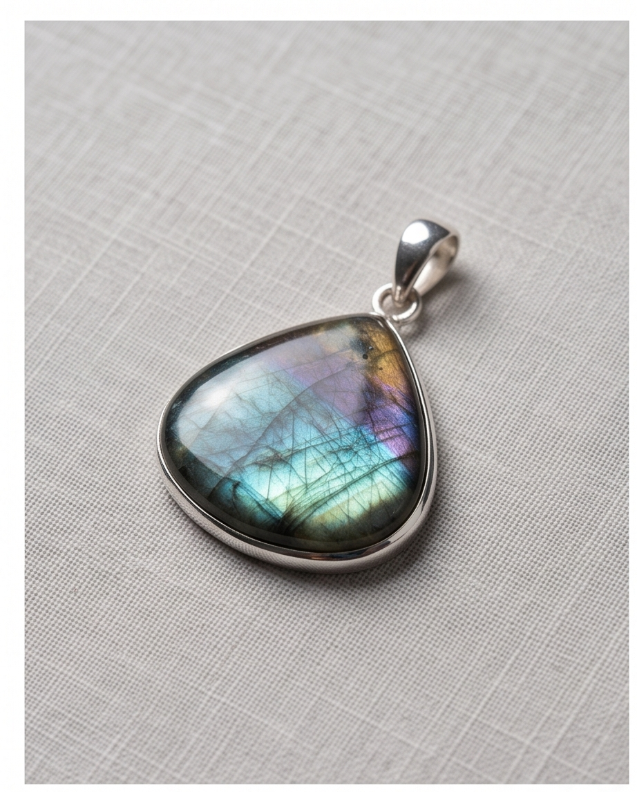 Ciondolo in Labradorite