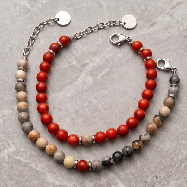 Bracciale della Coppia e dell'Amicizia ( il prezzo comprende due bracciali )