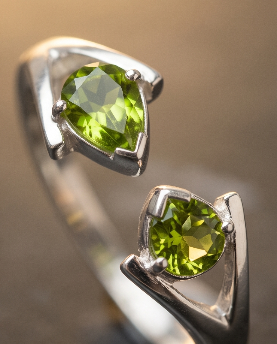 Anello Eleganza in Peridoto