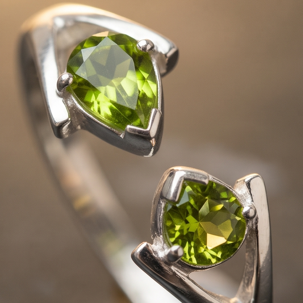 Anello Eleganza in Peridoto