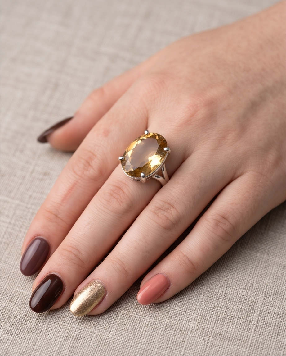 Anello Bellezza del Citrino