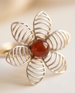 Anello del fiore del bosco elfico