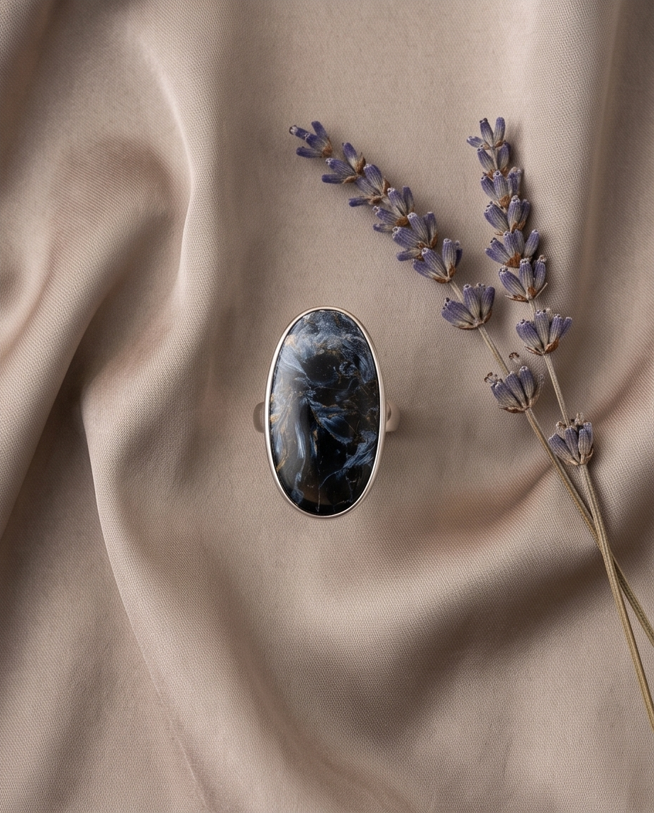 Anello regolabile in Pietersite