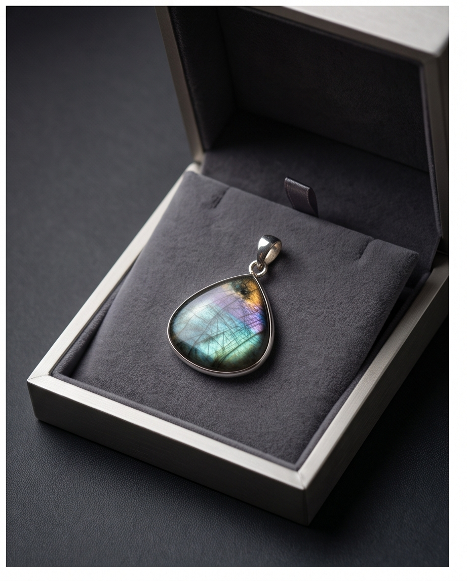 Ciondolo in Labradorite